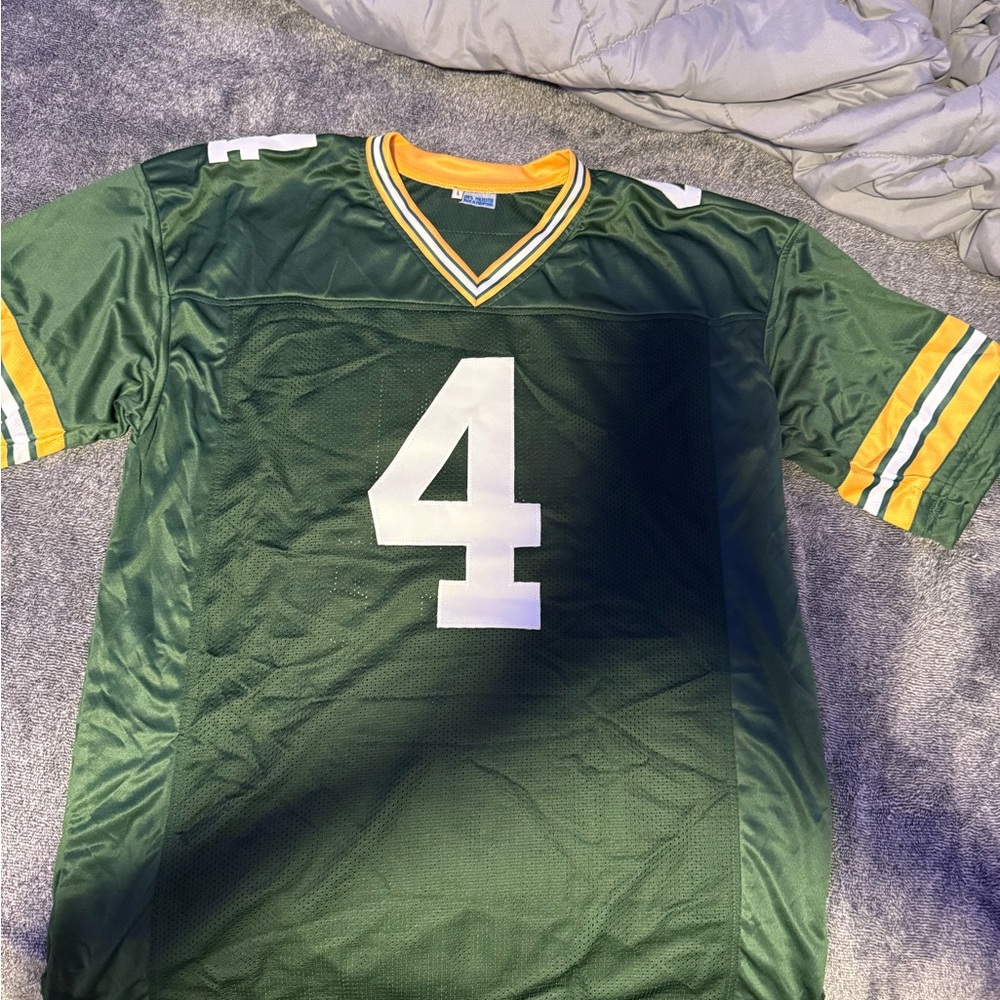 Green and Yellow Football Jersey